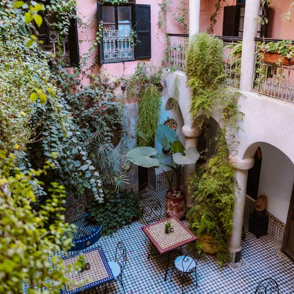 Tips om te overnachten in Marrakech 