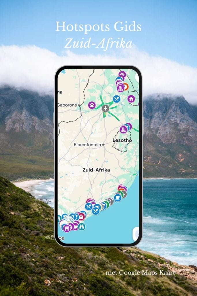 Google Maps Kaart Zuid-Afrika 