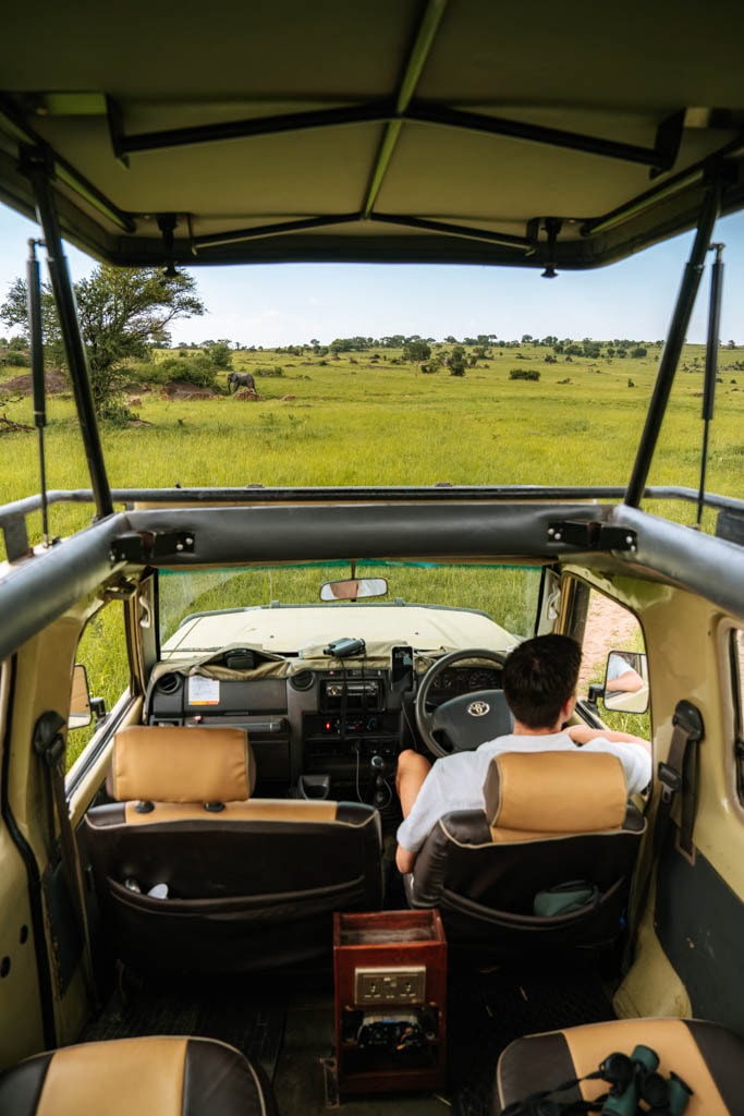 Zelf rijden tijdens safari in de Serengeti in Tanzania 