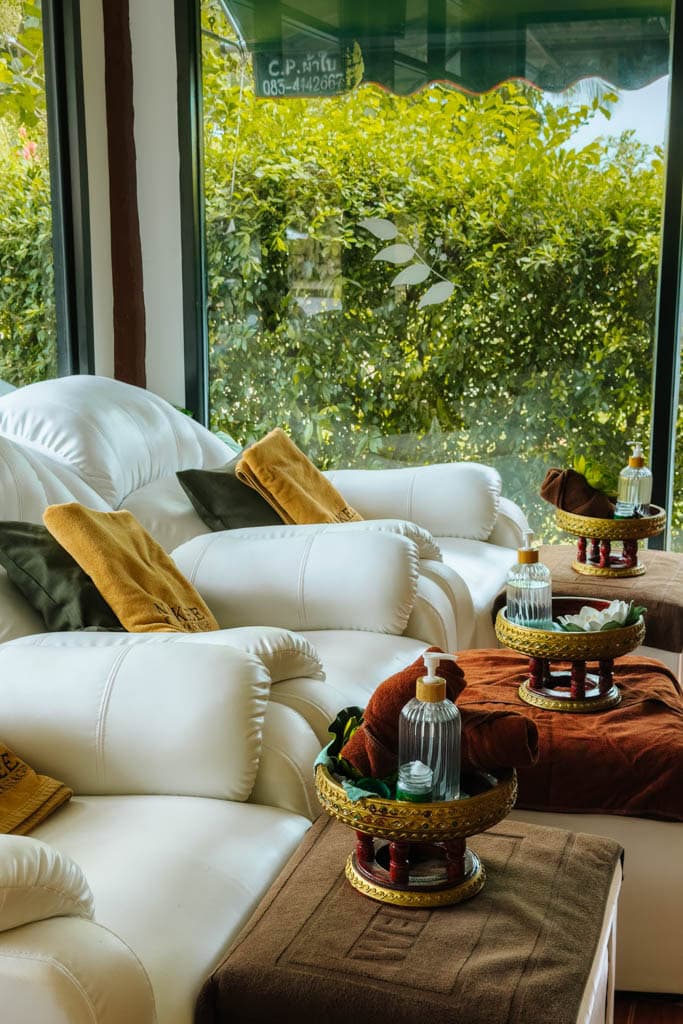 Doen op Koh Samui als het regent: massage nemen 