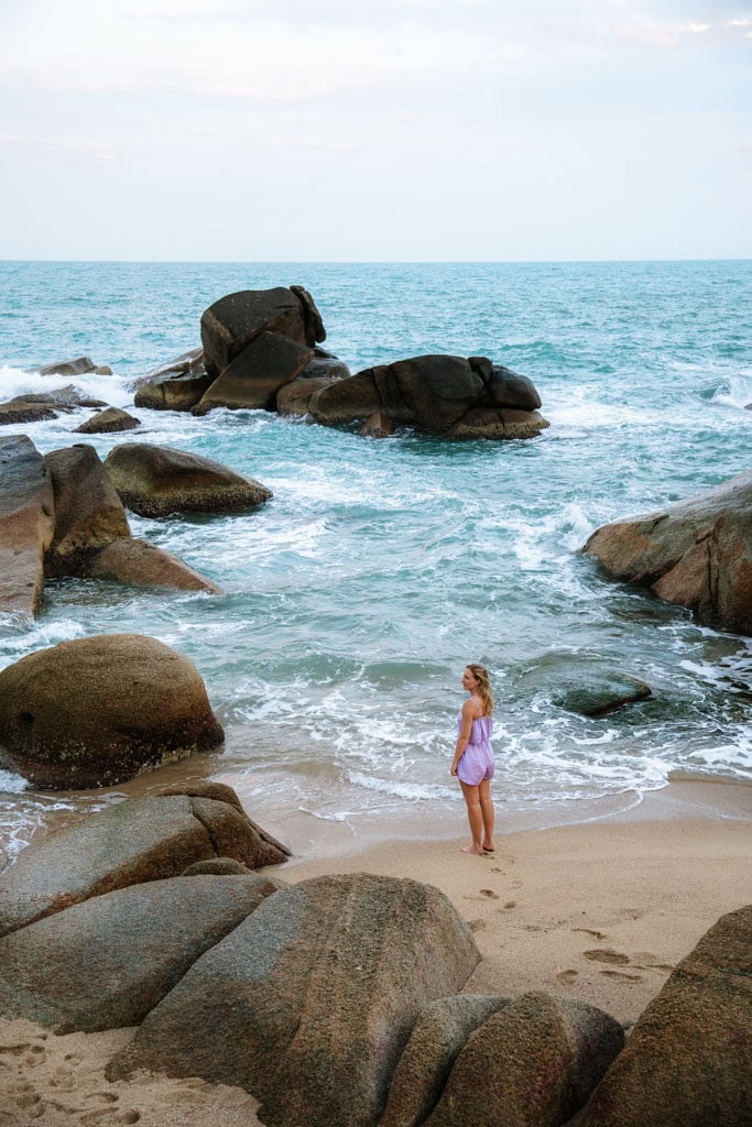 Lamai Beach op Koh Samui in Thailand 