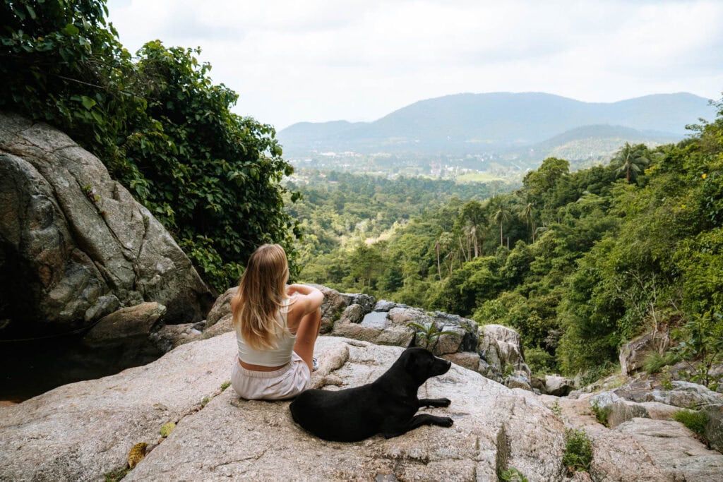 Tip om Na Muang Waterfall 2 te beklimmen op Koh Samui 