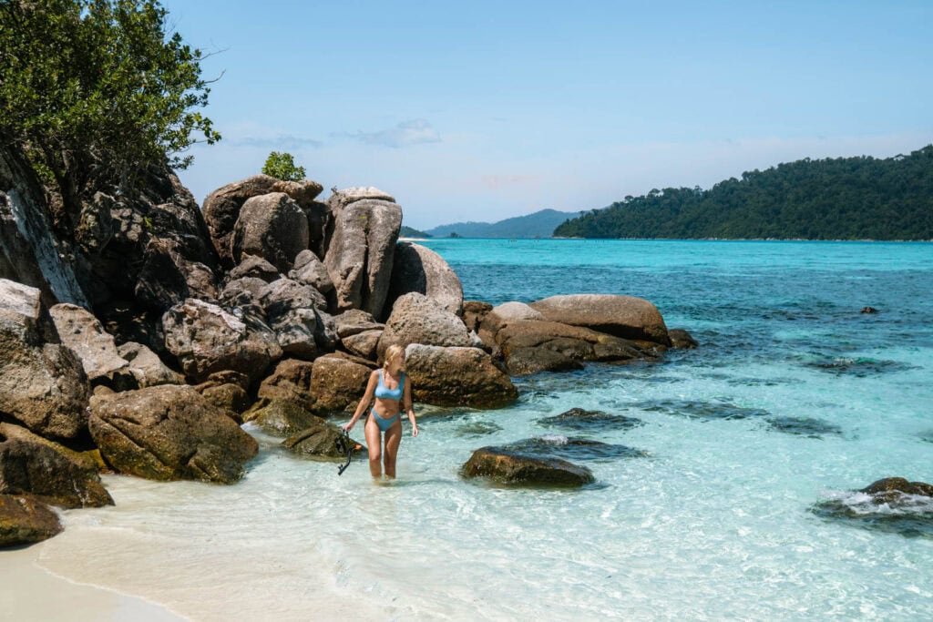 Tropisch eiland Koh Lipe in Thailand 